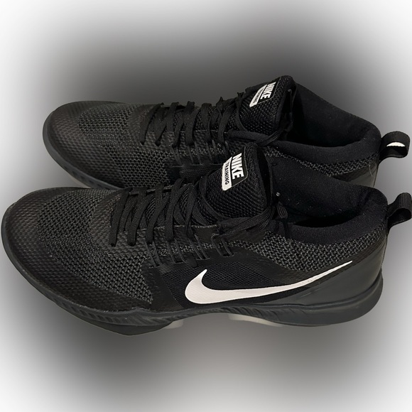 NIKE ZOOM BLACK WHITE DOMINATION TRAINING SHOES 10.5 917708-001 ATHLETIC CASUAL - Picture 3 of 7
